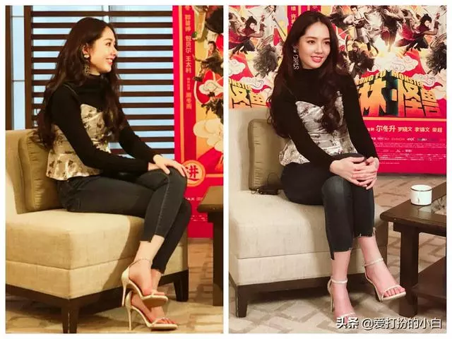 真的看不出郭碧婷已經35歲了,整個人同時具有少女和貴婦的氣質!