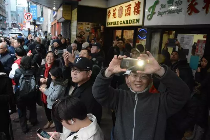 波士頓僑宴全場高喊選總統 韓:明年.........
