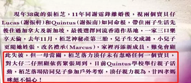 張柏芝兒子越長越像謝霆鋒,野外活動被女同學圍追超受歡迎!