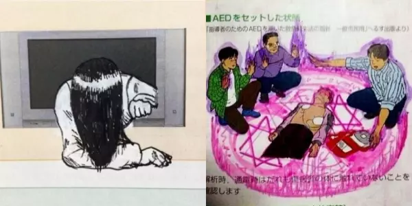 16張證明「日本小孩絕對沒有極限」的超狂課本塗鴉 網崩潰:他們都看什麽長大的?
