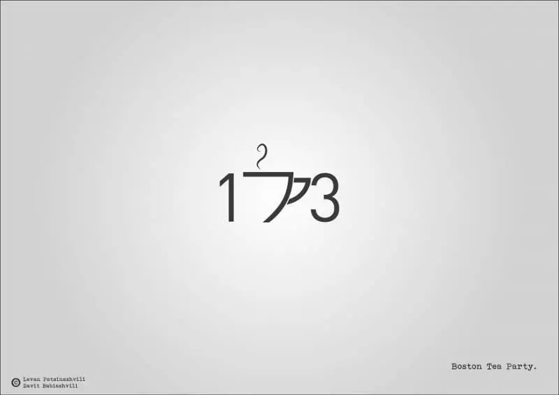 25個「字體裡暗示某個歷史事件」的奇特西元年份字體 1984年超有梗!~~~~~