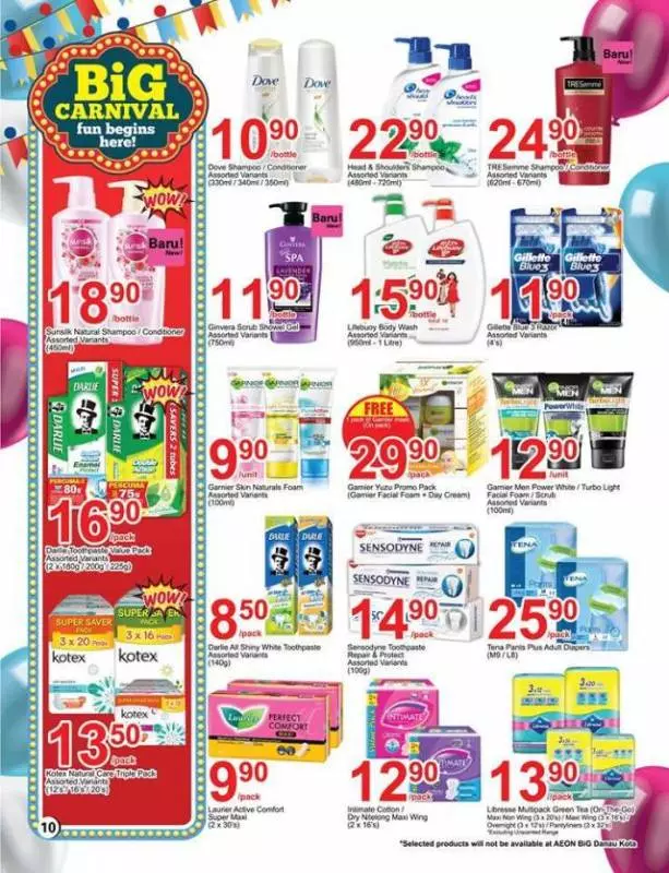 Aeon BiG 最新減價優惠(4月12日至25日)