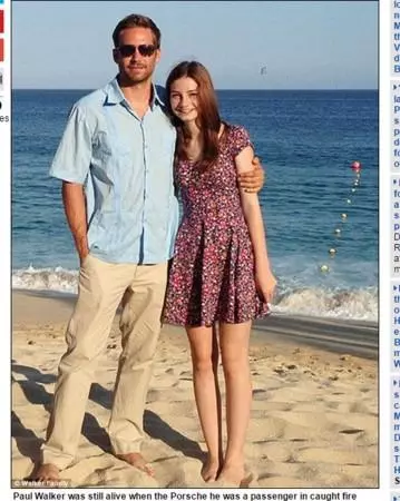 【遺傳爸爸的優良基因】Paul Walker 20歲女兒靚爆鏡,簽約入行當模特兒