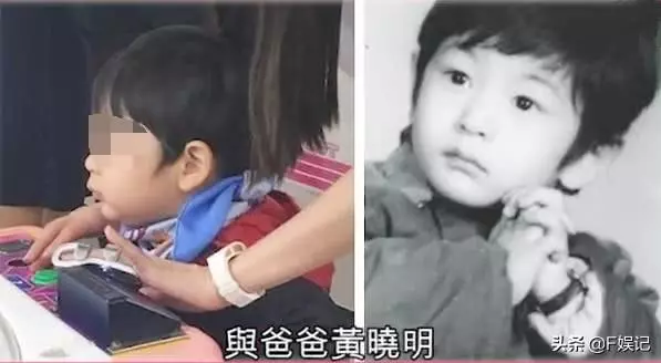 baby手指受傷也陪兒子玩夾糖機,有沒有發現... 小海綿側面像足爸爸黃曉明!