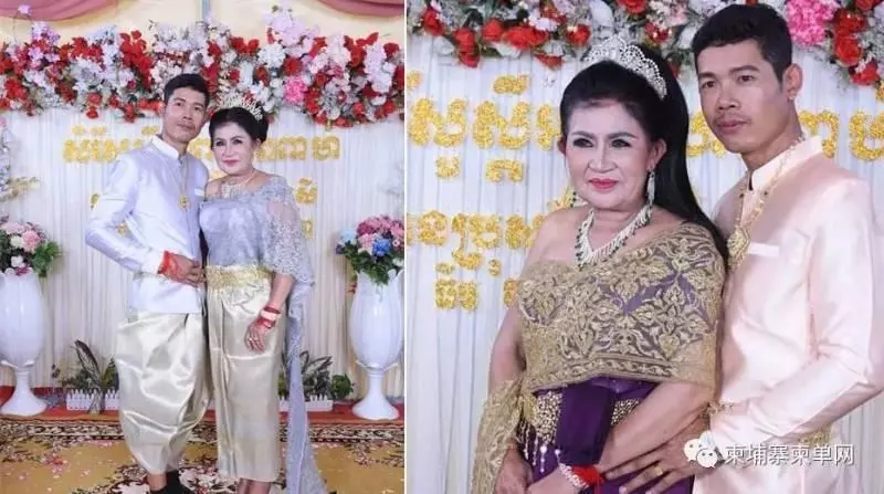73歲老奶奶與37歲男子結婚啦!新娘穿起婚紗身材竟如此火爆!