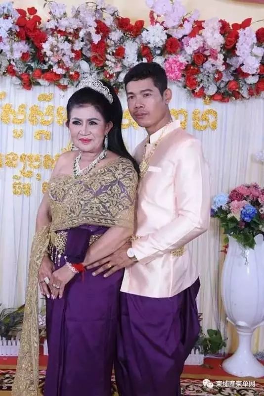 73歲老奶奶與37歲男子結婚啦!新娘穿起婚紗身材竟如此火爆!