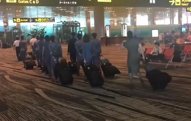 為什麼空姐下了飛機 都要去酒店而不能回家?今天總算明白了