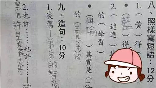 國小生看破藍政局!作業這樣答驚呆網