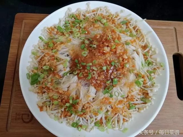 一把金針菇,一把粉絲,不炒不煮,不涼拌,營養美味,做法超簡單