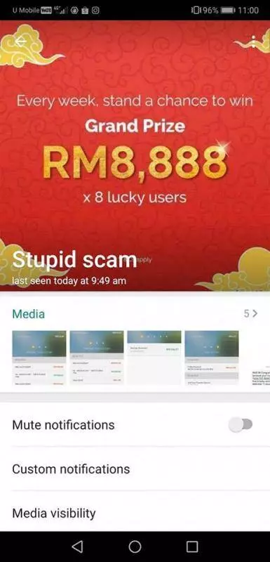 詐騙集團利用boost RM8888 Lucky Draw來騙錢?已經有許多人中招了!快分享讓家人知道!!