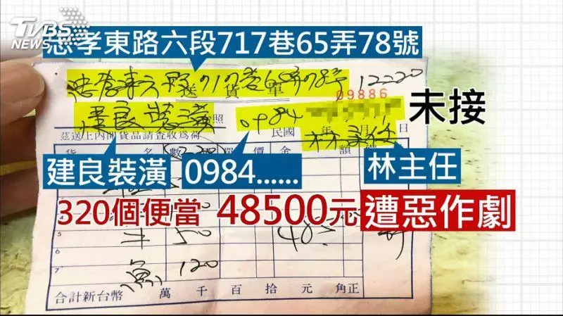 我要訂便當! 預訂320個找嘸人遭惡作劇