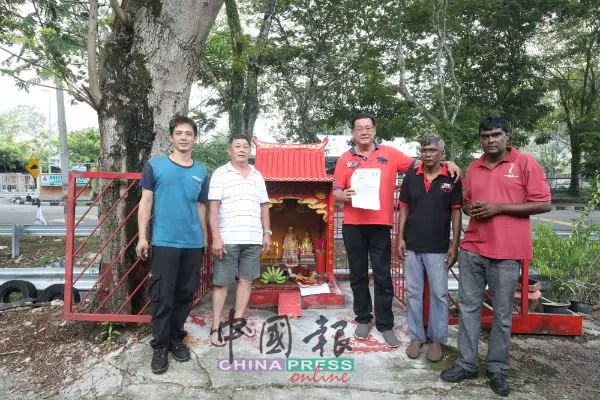 工業區廠商不解 拿督公神龕遭查封