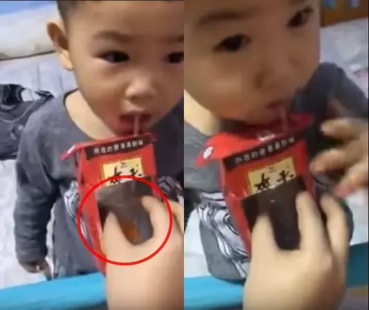 小孩吃藥像打仗!幼稚園老師炫「超狂餵藥絕招」 小男孩咕嚕狂喝「下一秒呆萌反應」笑翻全網:大人世界太黑暗