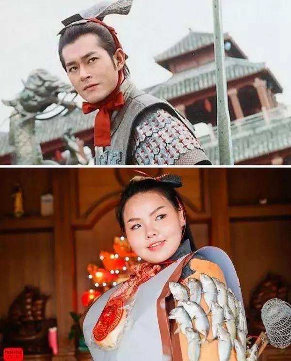 13個令你笑翻的「低成本COS」變妝系列 角色的還原度還出奇地高!#11維密超模都要輸她啦!!