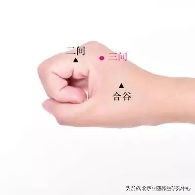 家庭常用保健穴位(泄熱通氣-三間穴)