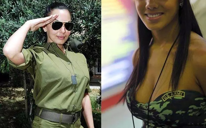 盤點世界各國女軍的服裝,網友看完都想當第二次兵了