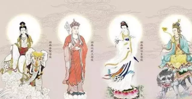 日本人腦洞真大,把菩薩變成日漫畫風後,如來觀音全成美男子了