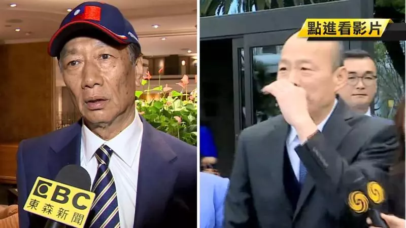 藍袍加身戰2020?郭台銘競選口號網友已想好了!