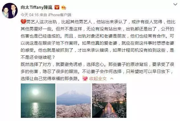 向太、袁詠儀、趙雅芝為鄭秀文發聲:你是唯一的Sammi,加油!