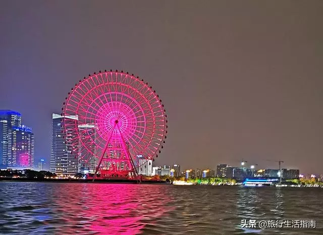 無與倫比的蘇式風情,蘇州金雞湖畔的絕美夜景