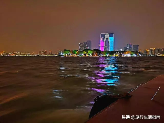 無與倫比的蘇式風情,蘇州金雞湖畔的絕美夜景