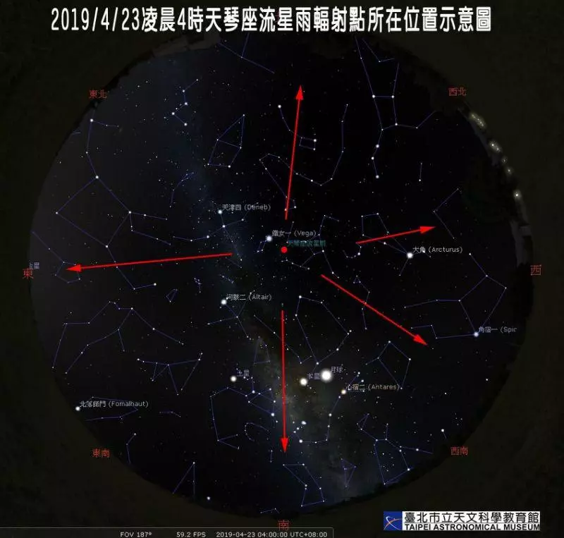 天文迷衝一波!四月天琴座流星雨極大值在這時候