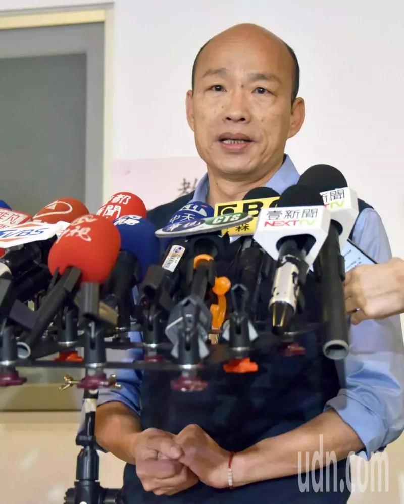 回應吳敦義徵召初選 韓:要顧慮高市民感受