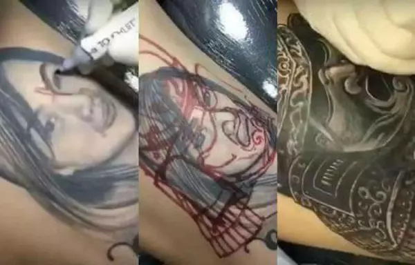 好聚沒有好散的情侶!7個「把前女友刺身上」,分手後只好「魔改她們」笑死網友們!