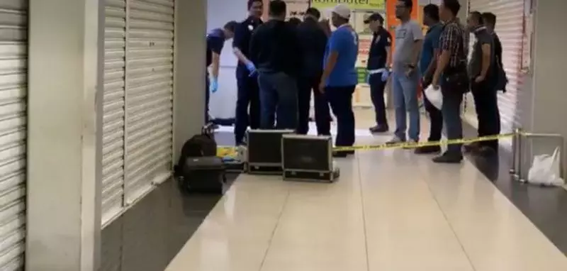 19042019沙登19日訊) 3蒙面人闖進金店射si店員!