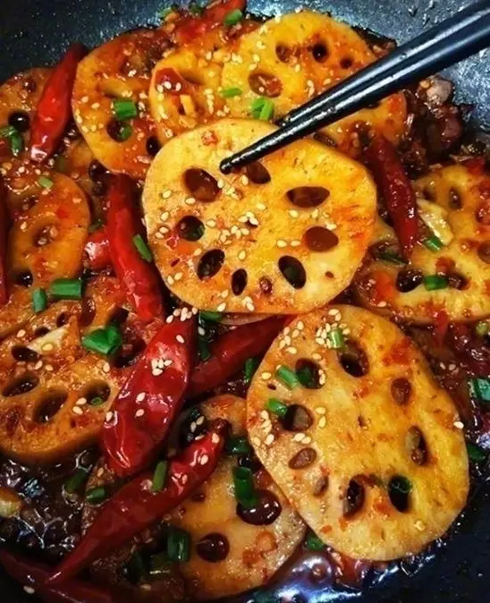 不私藏‼香辣爽脆【麻辣藕片】?一看就會煮, 完全沒難度??