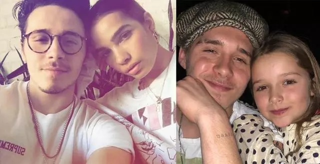 貝克漢姆大兒子與女友當街吵架,淚流滿面二弟出面當和事佬!