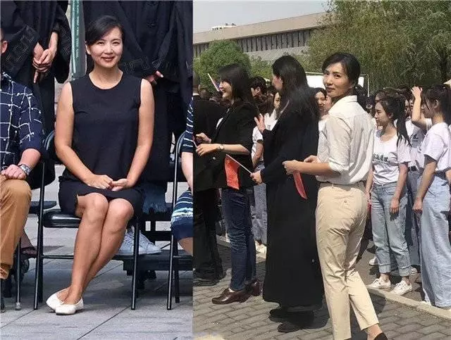 陳好終於現身,襯衣長褲扎馬尾氣質優雅太減齡,素顏哪像39歲!