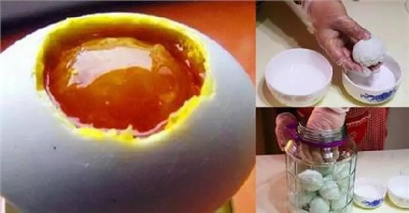 醃鹹鴨蛋,不要用鹽水泡了,老媽用40年的土方法,時間短,油還多,比買的好吃太多