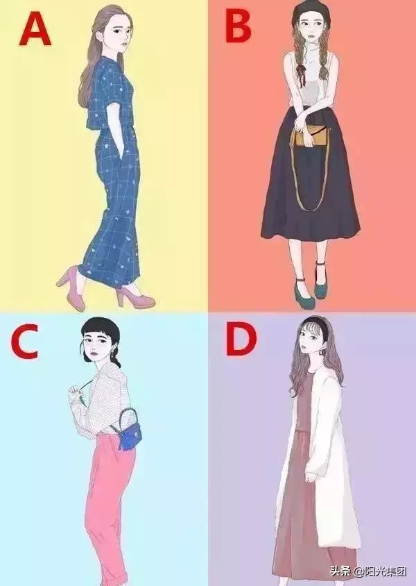 四個女生選一個,測你這輩子會遇到幾段愛情,超准!!
