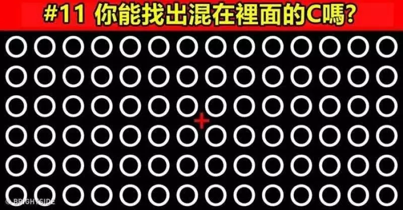 有人說魔鬼藏在細節裡! 「11道測驗來測試你的觀察細節能力有多強」