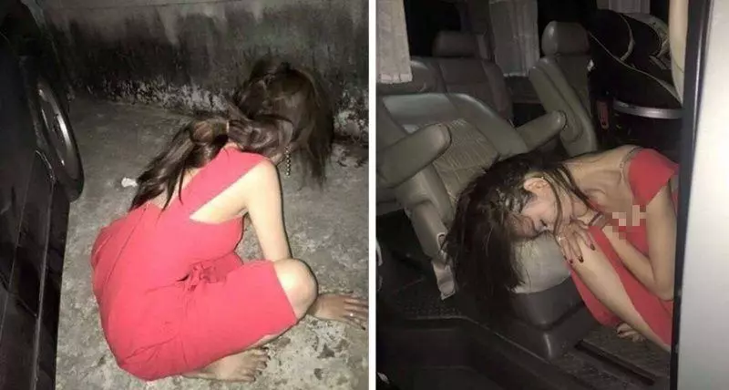 紅衣正妹喝醉酒後被人「撿」帶回家拍下「一系列不雅照」...驚人的「現場直擊」!