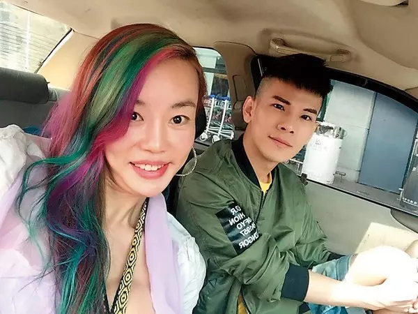 法拉利姐婷婷被爆「10年前男人照」!激短髮差很大