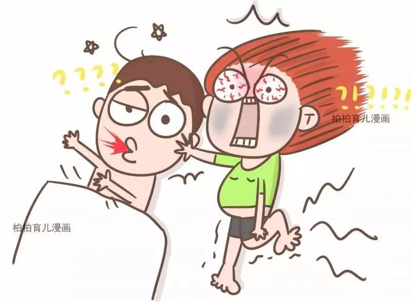 一篇漫畫告訴你,孕婦睡覺有多累! -