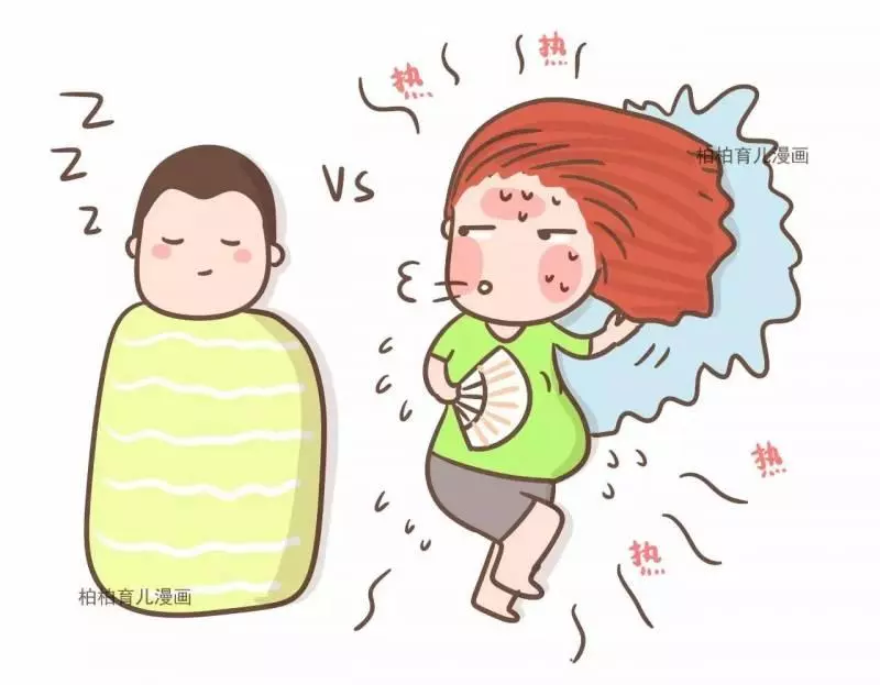 一篇漫畫告訴你,孕婦睡覺有多累! -