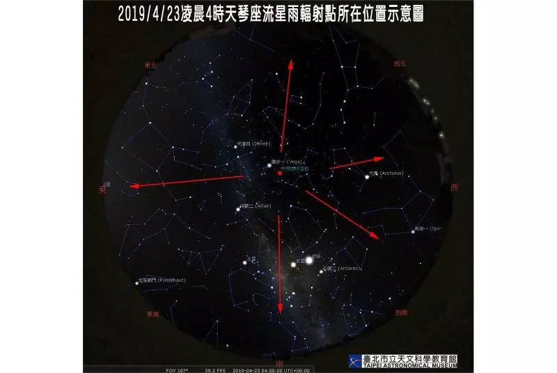 天琴座流星雨明凌晨爆發
