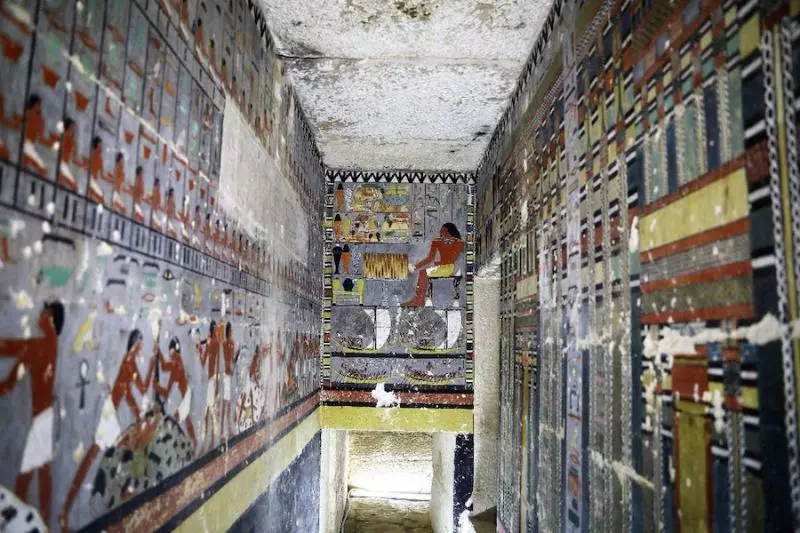 埃及4300年古墳出土! 考古學者震驚壁畫沒掉色「新到像油漆未乾」