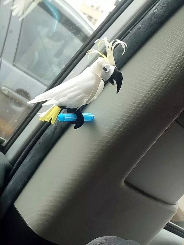 計程車司機秀超強「吸管手工藝」 各種動物都難不倒驚艷網友:大藝術家 - PageCup