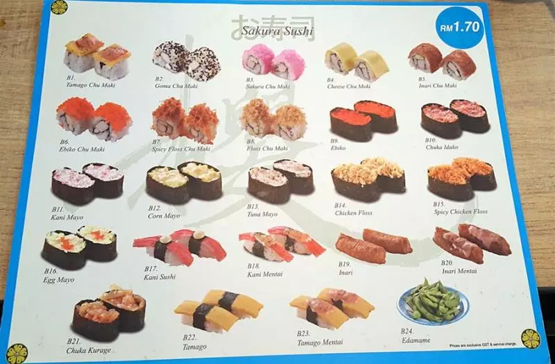 大馬最便宜的9家壽司店,Sushi最便宜只要RM0.8!喜歡日餐的不要錯過