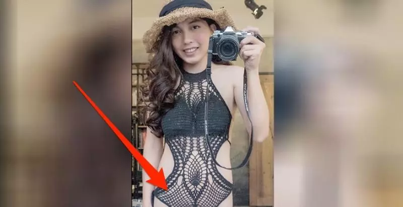 正妹「去墾丁穿這樣會太辣嗎?」當網友往下滑看到「可怕的亮點」,老江湖「妳伴遊我也不要」!