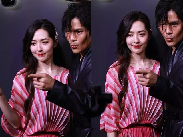 向佐郭碧婷甜蜜合體大秀恩愛!兩人造型堪稱「美女與野獸」!