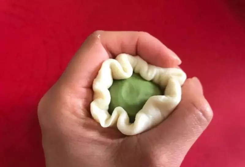 彩虹蓮蓉蛋黃酥,豬油版,更好吃