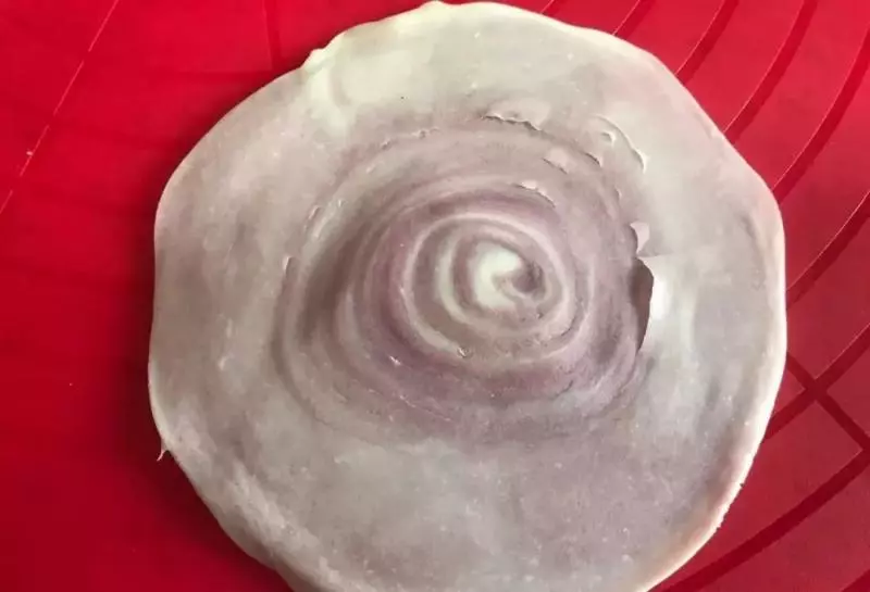 彩虹蓮蓉蛋黃酥,豬油版,更好吃