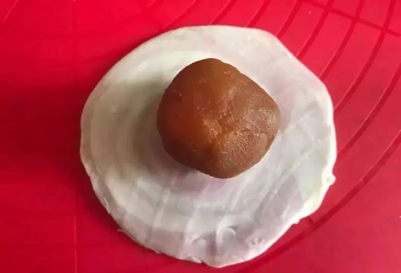 彩虹蓮蓉蛋黃酥,豬油版,更好吃