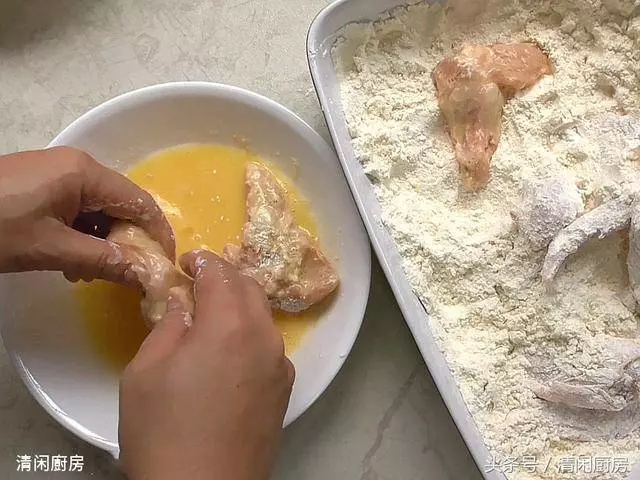 酥脆炸雞翅的做法,放冷了還可以保持酥脆