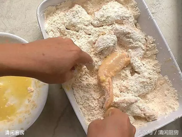 酥脆炸雞翅的做法,放冷了還可以保持酥脆